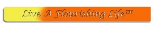Live A Flourishing Life Wristband